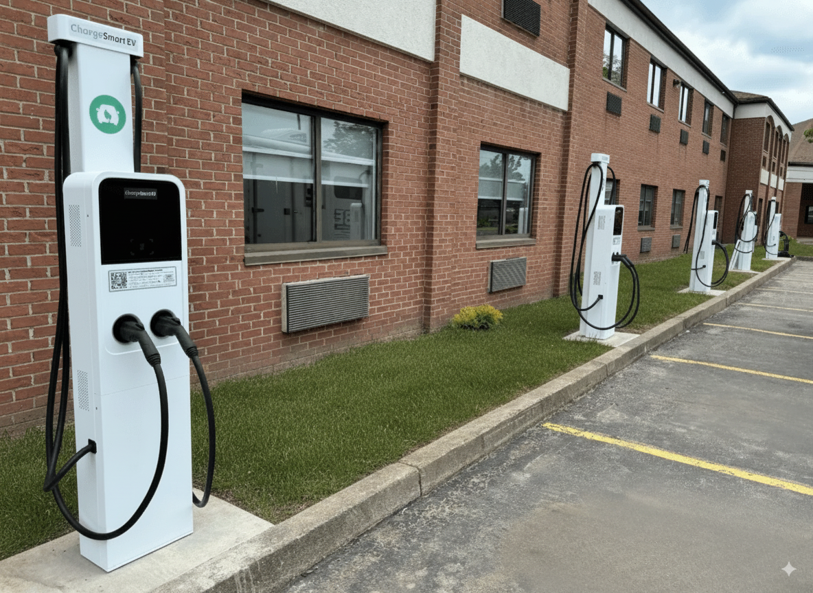ChargeSmart EV charging station